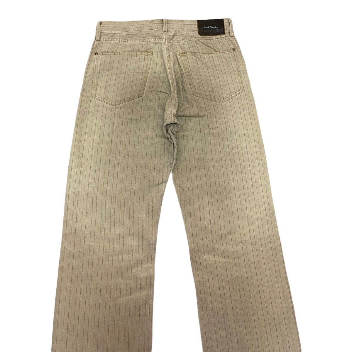 Paul Smith PAUL SMITH VINTAGE STRIPE DENIM PANTS Size US 32 / EU 48 - 5 Thumbnail