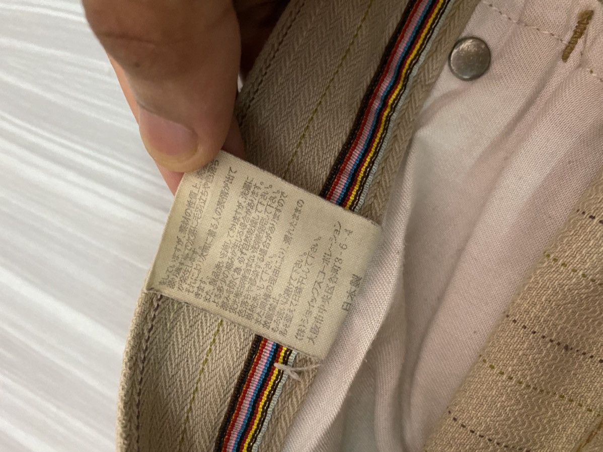 Paul Smith PAUL SMITH VINTAGE STRIPE DENIM PANTS Size US 32 / EU 48 - 12 Thumbnail