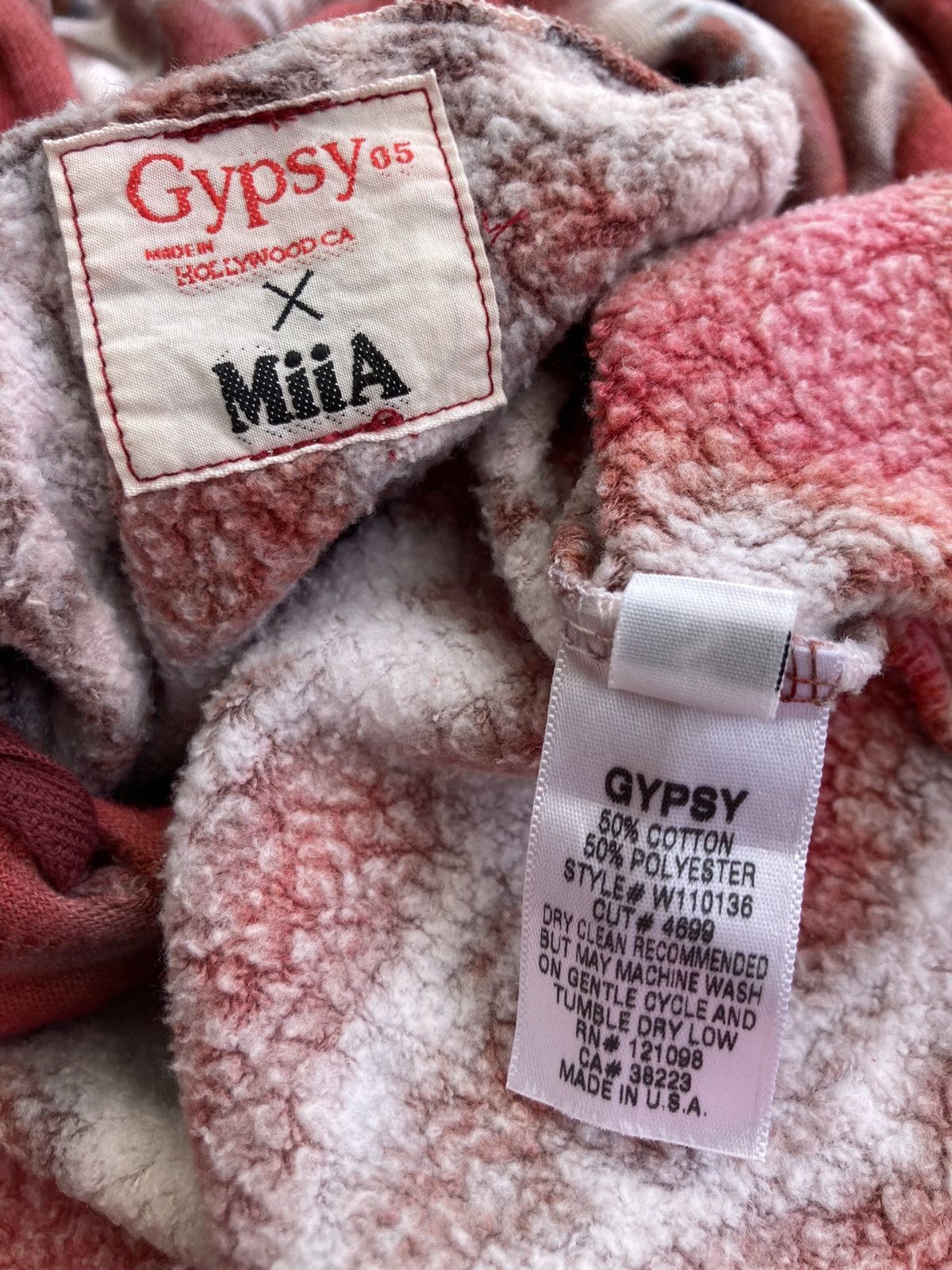 Gypsy 05 × Japanese Brand GYPSY 05 x MiiA TIE DYE BAGGY HOODIE Size US S / EU 44-46 / 1 - 9 Thumbnail