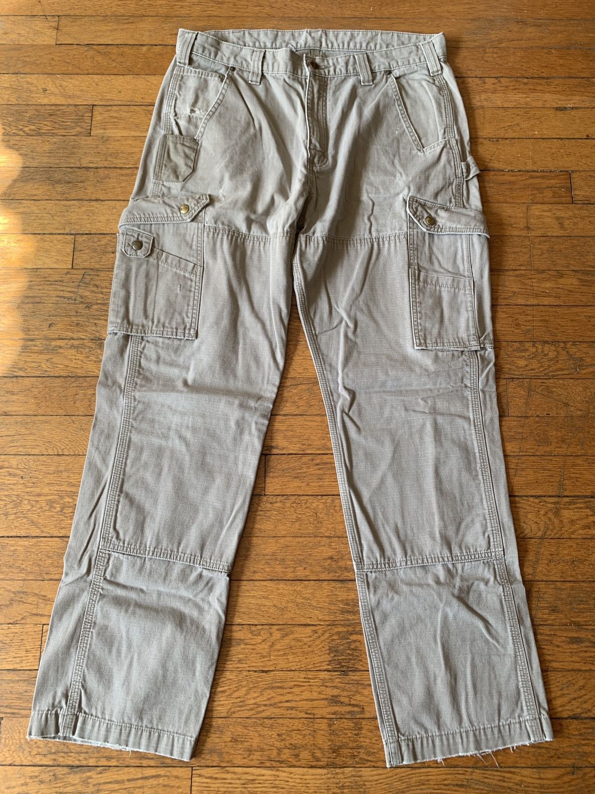 Carhartt Carhartt Double Knee Duck Canvas Cargo Pants Size US 36 / EU 52 - 1 Thumbnail