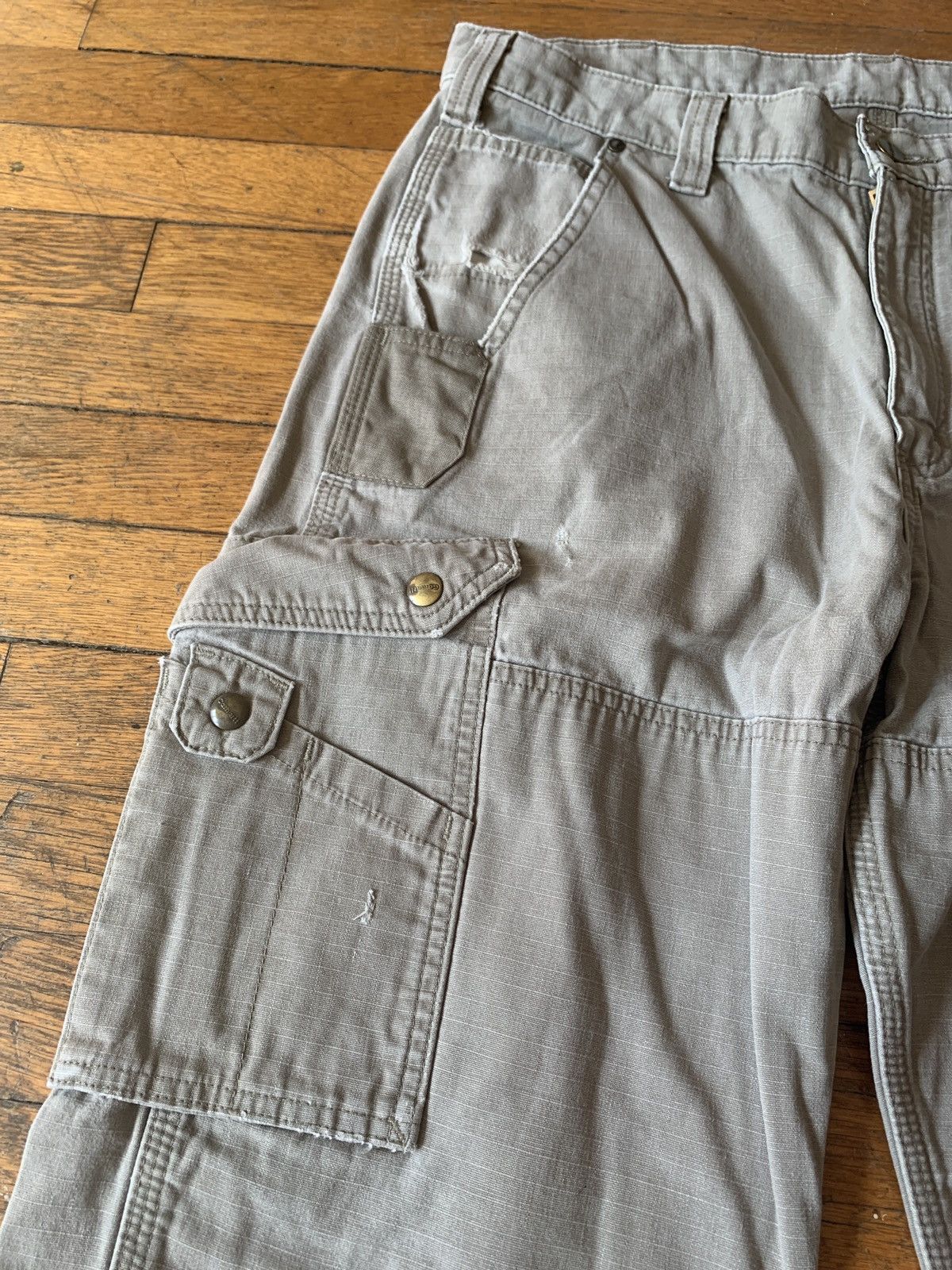 Carhartt Carhartt Double Knee Duck Canvas Cargo Pants Size US 36 / EU 52 - 2 Thumbnail