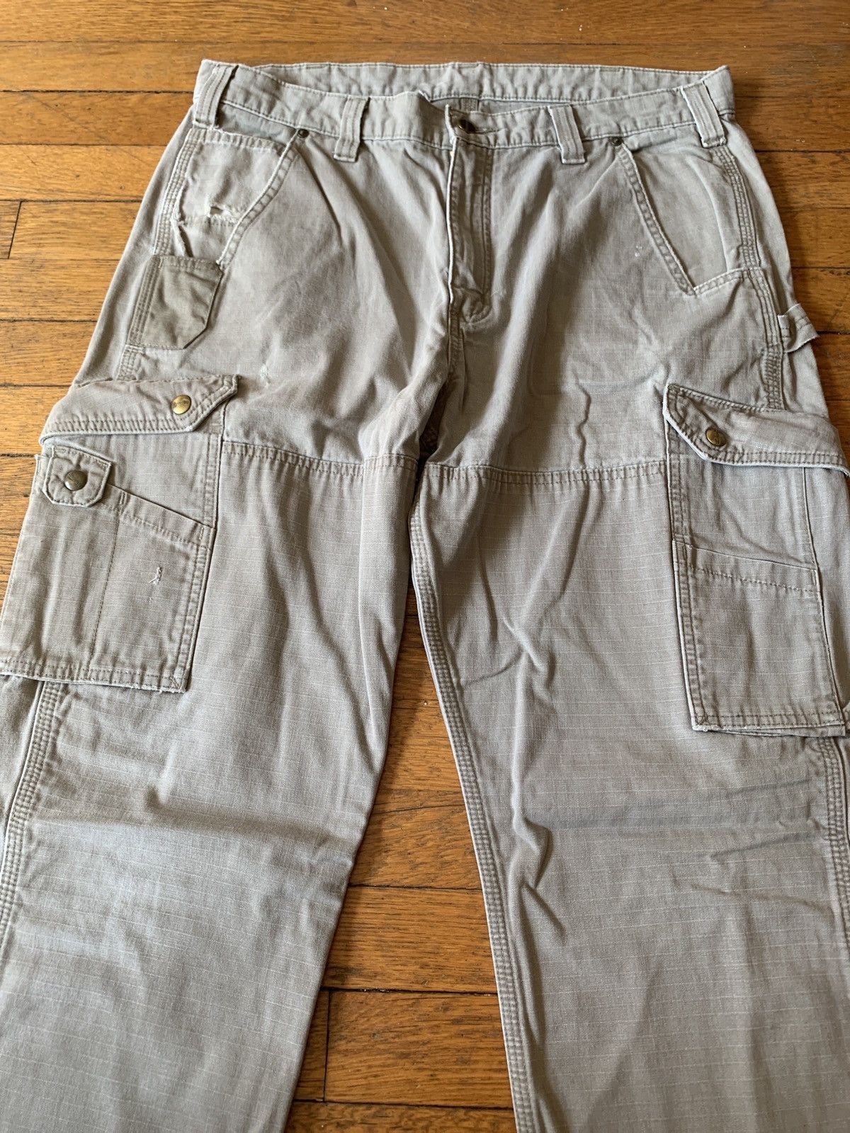 Carhartt Carhartt Double Knee Duck Canvas Cargo Pants Size US 36 / EU 52 - 5 Thumbnail