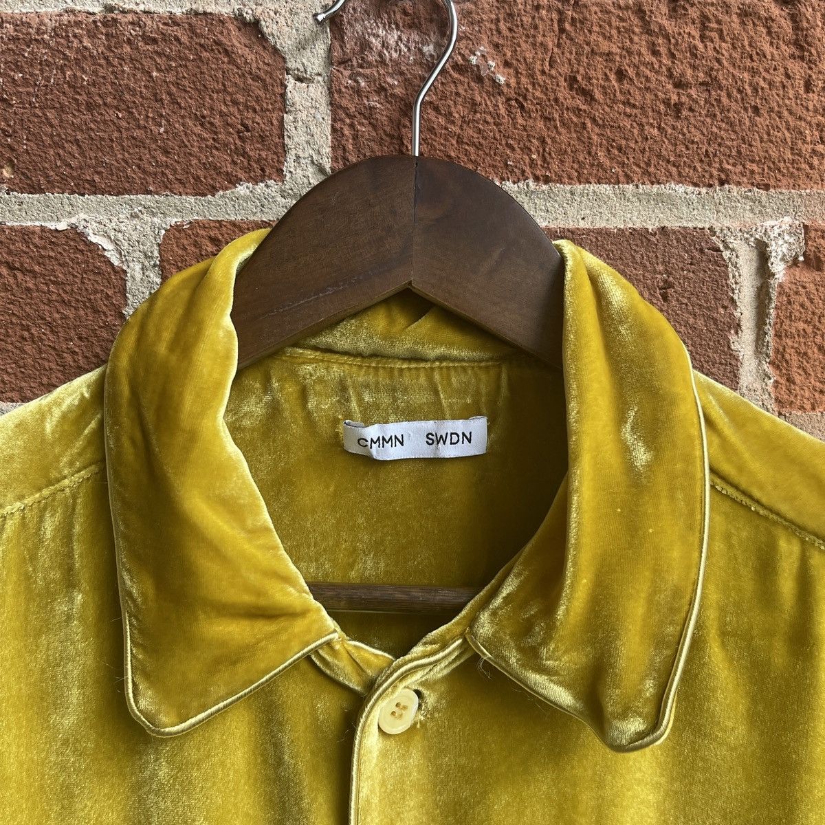 CMMN SWDN CMMN SWDN VELVET PYJAMA SHIRT Size US S / EU 44-46 / 1 - 2 Thumbnail