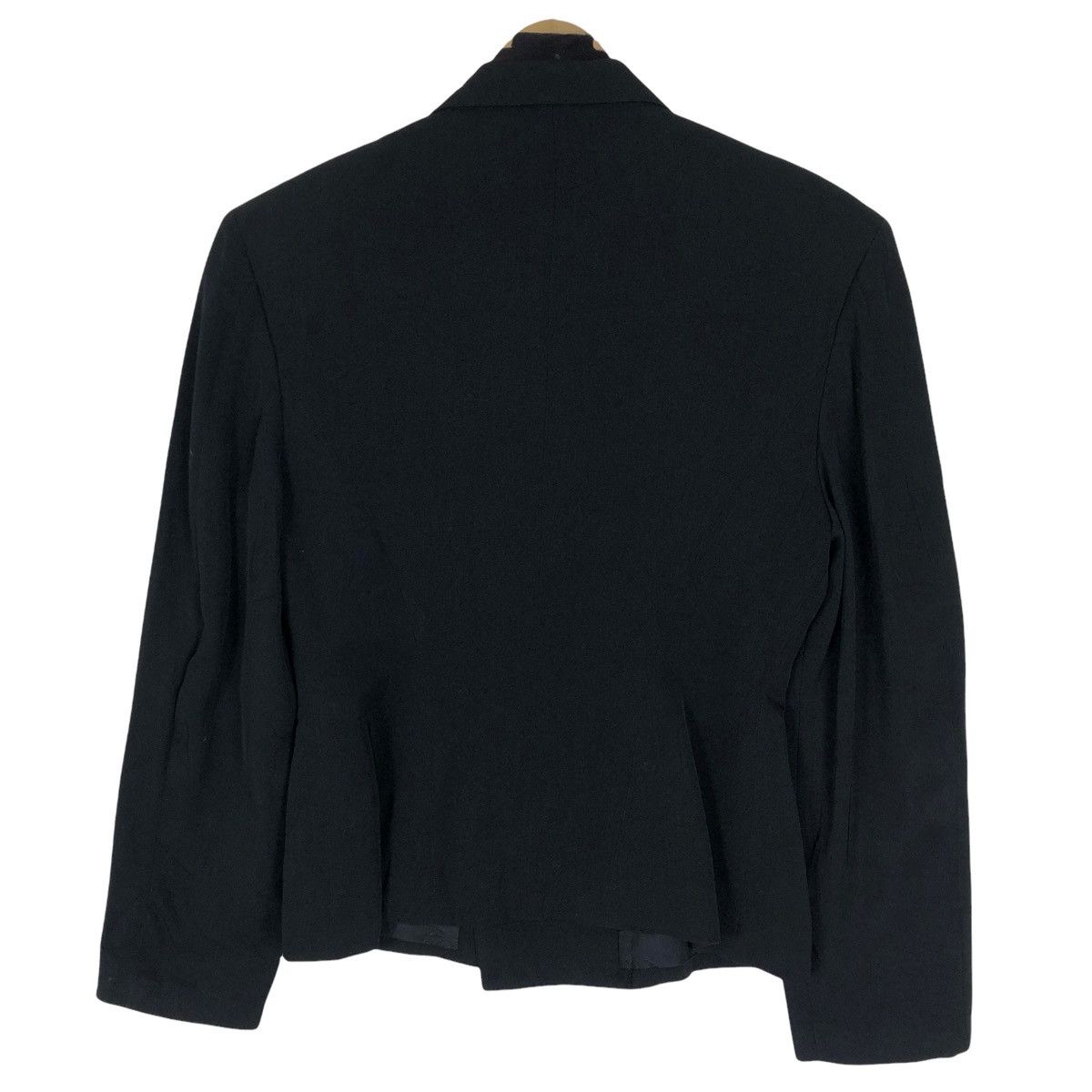 Japanese Brand Vintage Y’s Yohji Yamamoto Wool Coat Size XS / US 0-2 / IT 36-38 - 13 Thumbnail