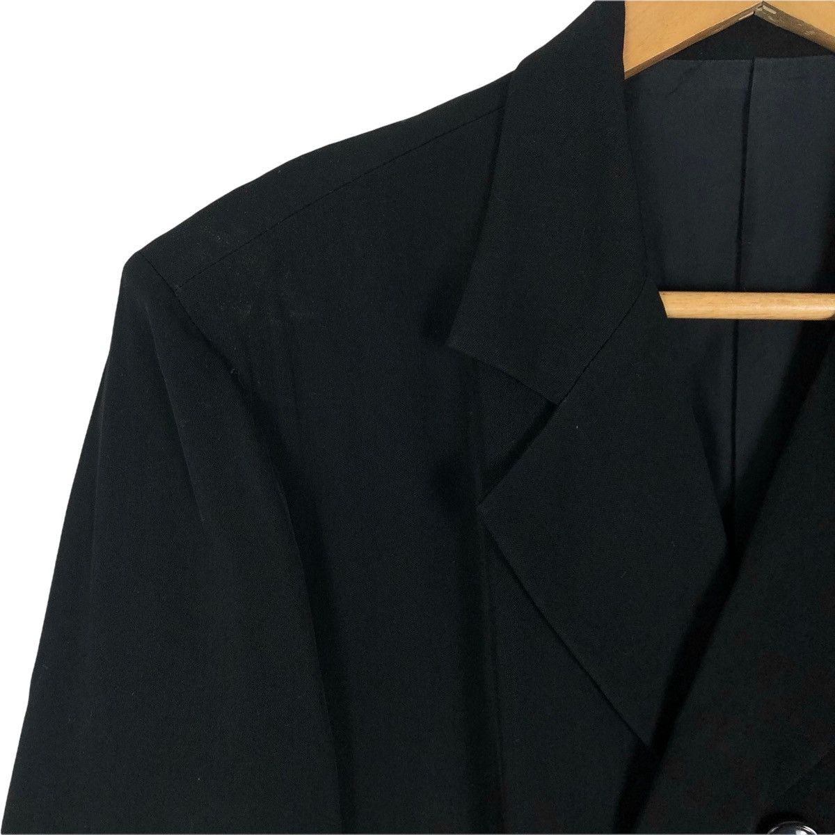 Japanese Brand Vintage Y’s Yohji Yamamoto Wool Coat Size XS / US 0-2 / IT 36-38 - 7 Thumbnail