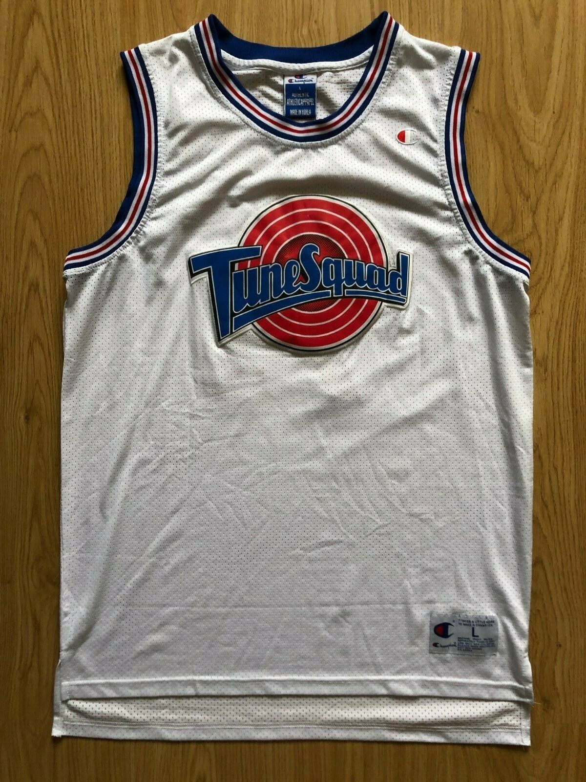 Vintage Space Jam Tune Squad Tweety Champion Jersey 90s NBA Basketball –  For All To Envy