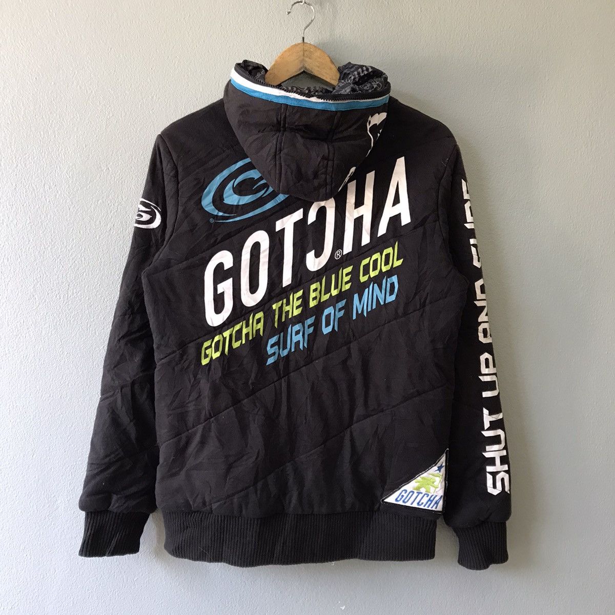 Vintage Vintage Gotcha Surf Power Sour Bomber Jacket Grailed