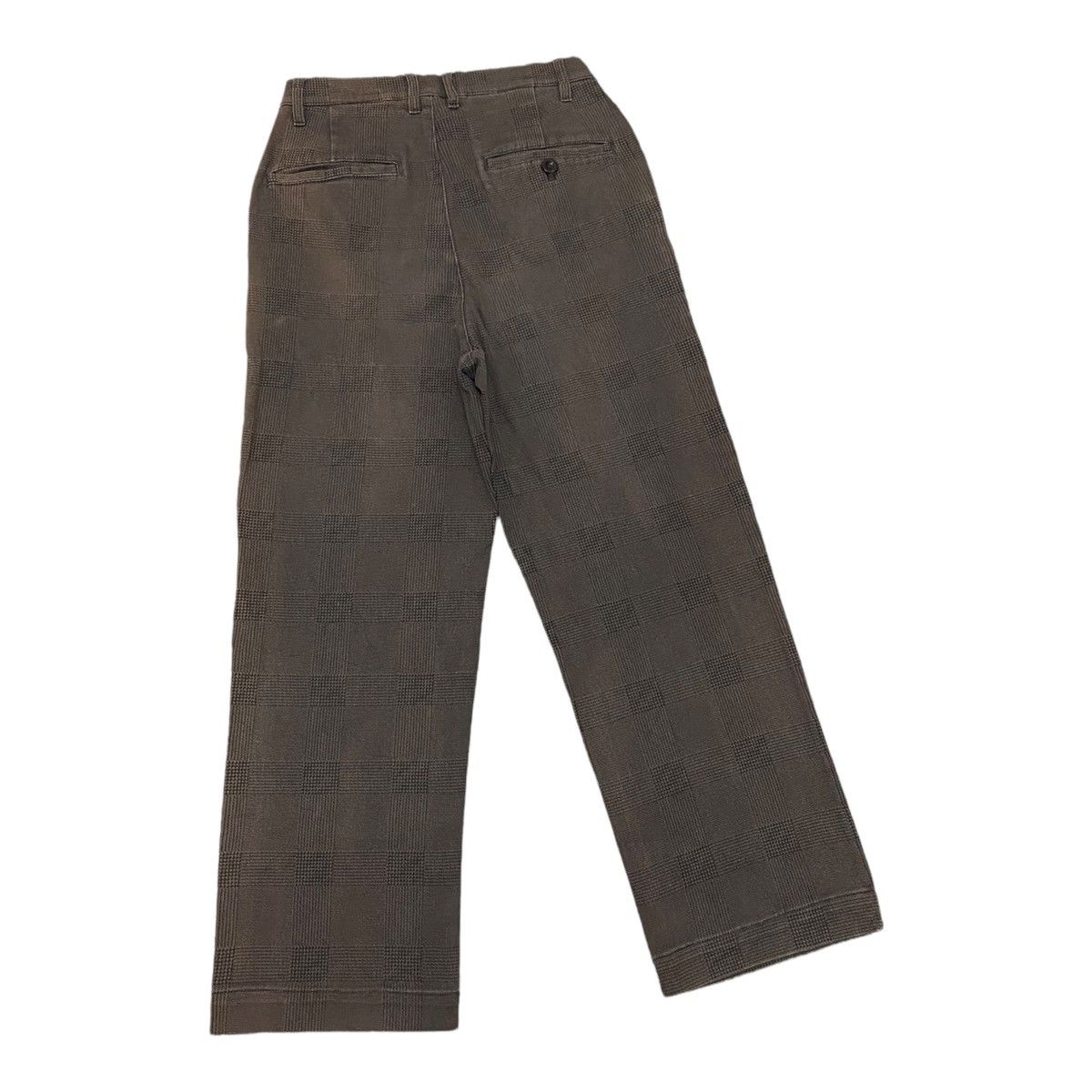 Designer EMMA CLOTHS CHECKED PATCHWORK TROUSERS PANTS Size US 28 / EU 44 - 6 Thumbnail