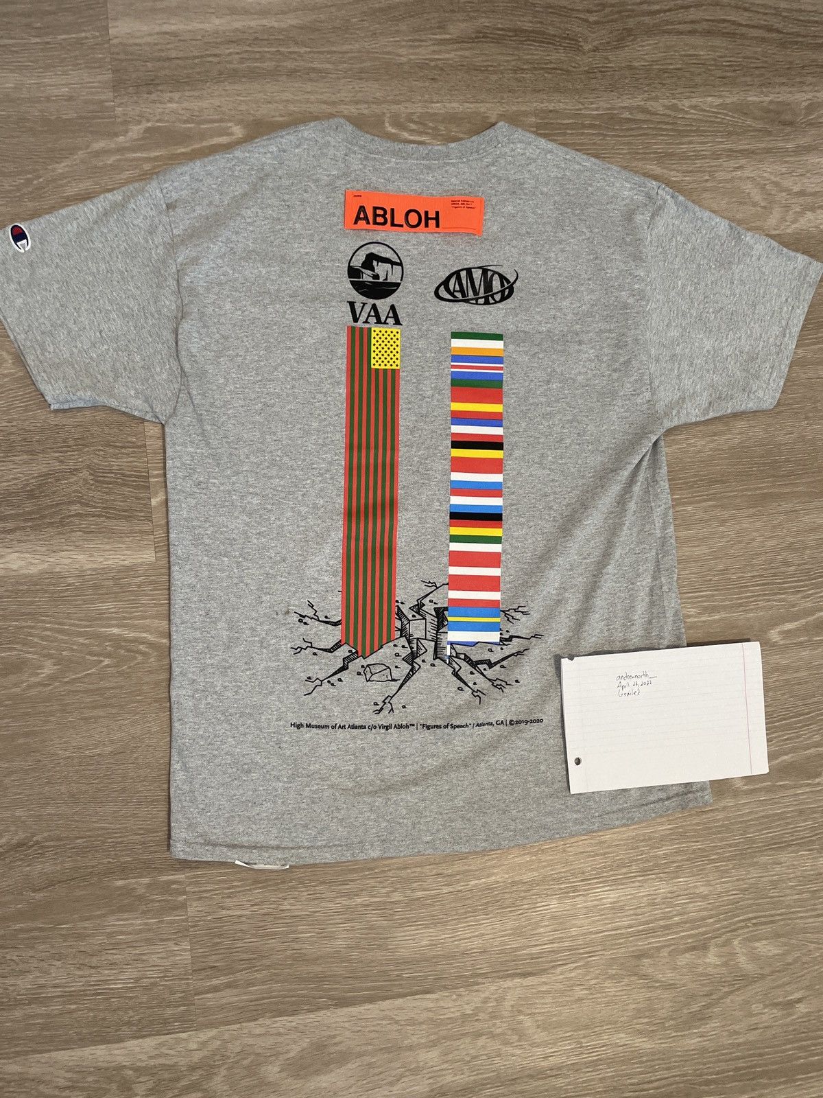 Virgil Abloh Canary Yellow x FOS Alliteration VAA + AMO 3G