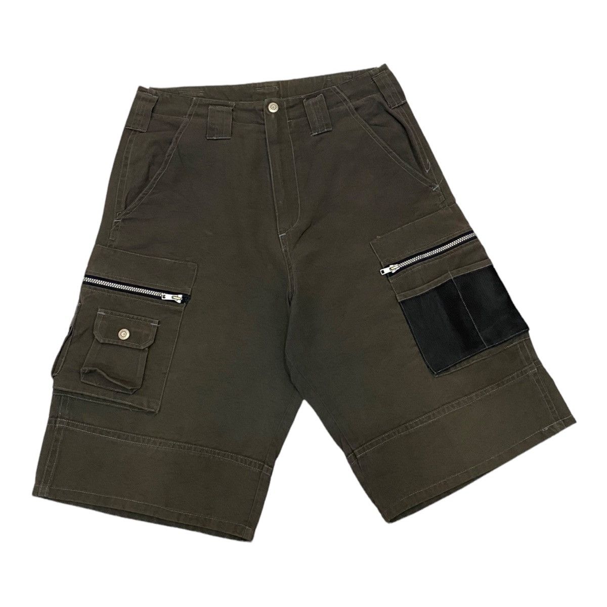 Hysteric Glamour RARE🔥ESTACOT MULTI POCKET HYBRID CARGO SHORT PANTS Size US 29 - 7 Thumbnail
