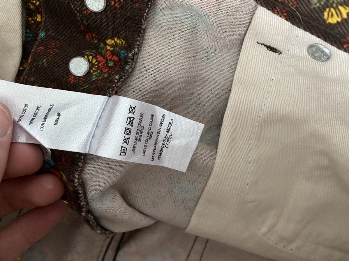 Supreme Supreme Flower Regular Jean - (SS22) Size US 30 / EU 46 - 7 Thumbnail
