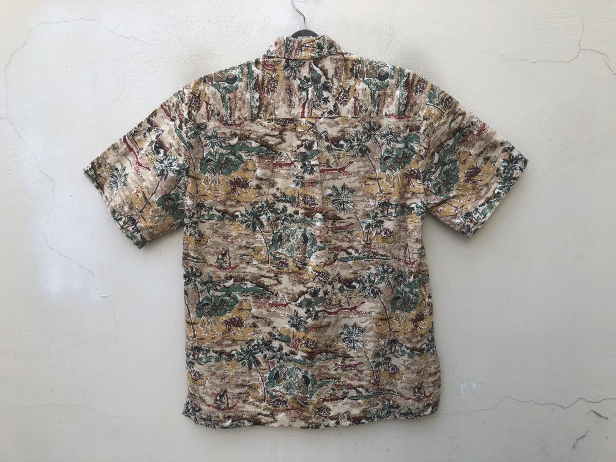 Vintage 80s Men’s Cooke Street Hula Girl Sail Boat Hawaiian Size US M / EU 48-50 / 2 - 8 Thumbnail