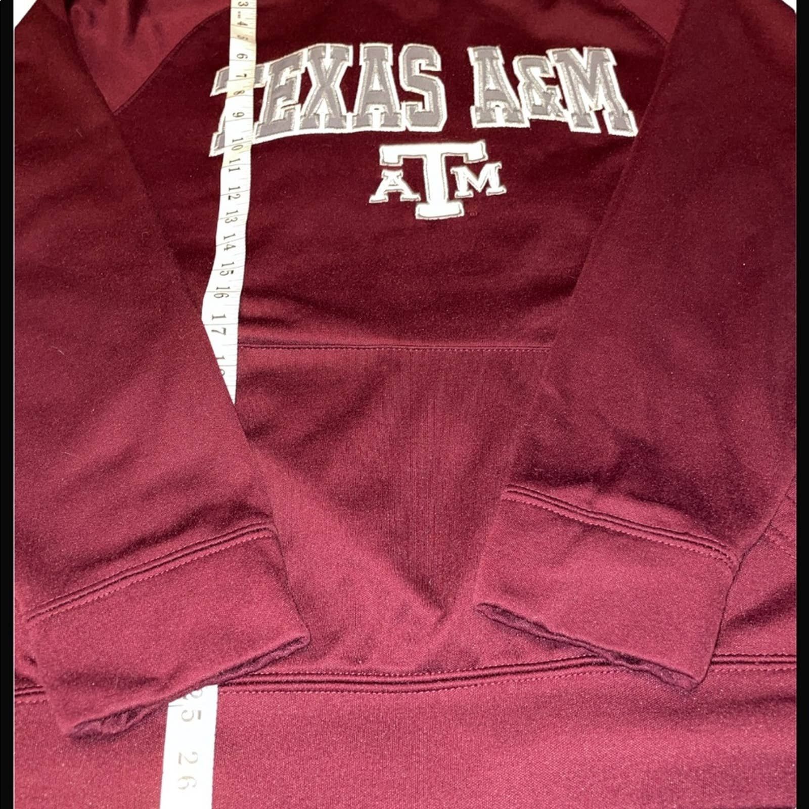 Colosseum Athletics Texas A&M Hoodie Maroon MD Size US M / EU 48-50 / 2 - 3 Thumbnail