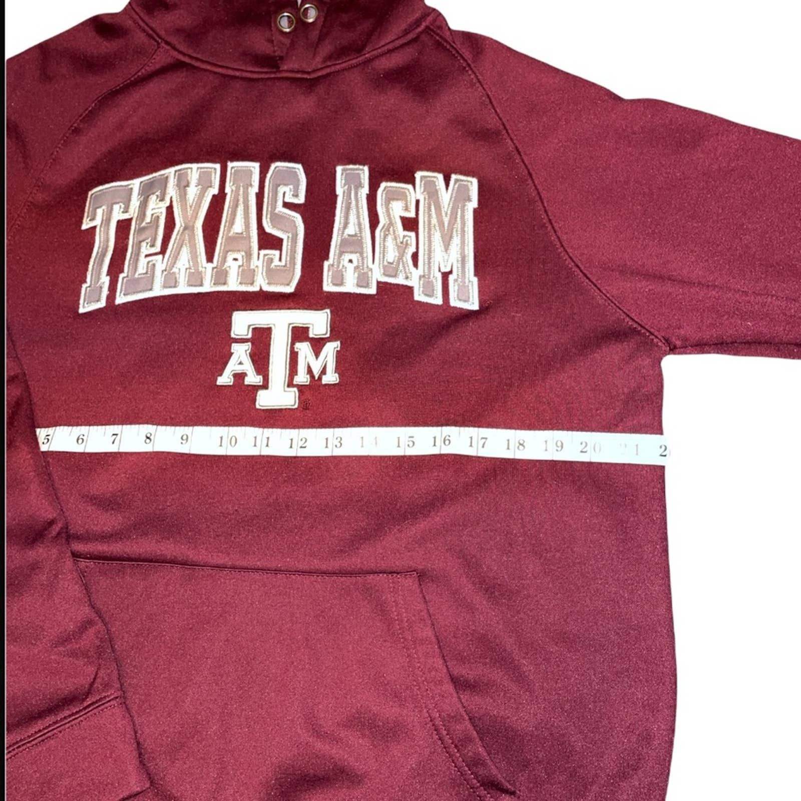 Colosseum Athletics Texas A&M Hoodie Maroon MD Size US M / EU 48-50 / 2 - 2 Thumbnail