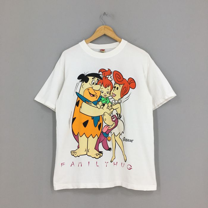 Vintage Vintage The Flintstones Cartoon Tshirt White Medium | Grailed