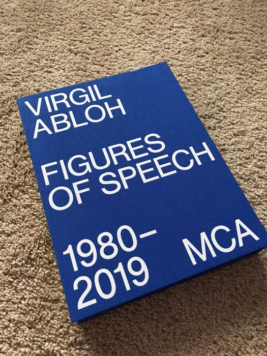 Virgil Abloh Mca figures of speech book | Grailed