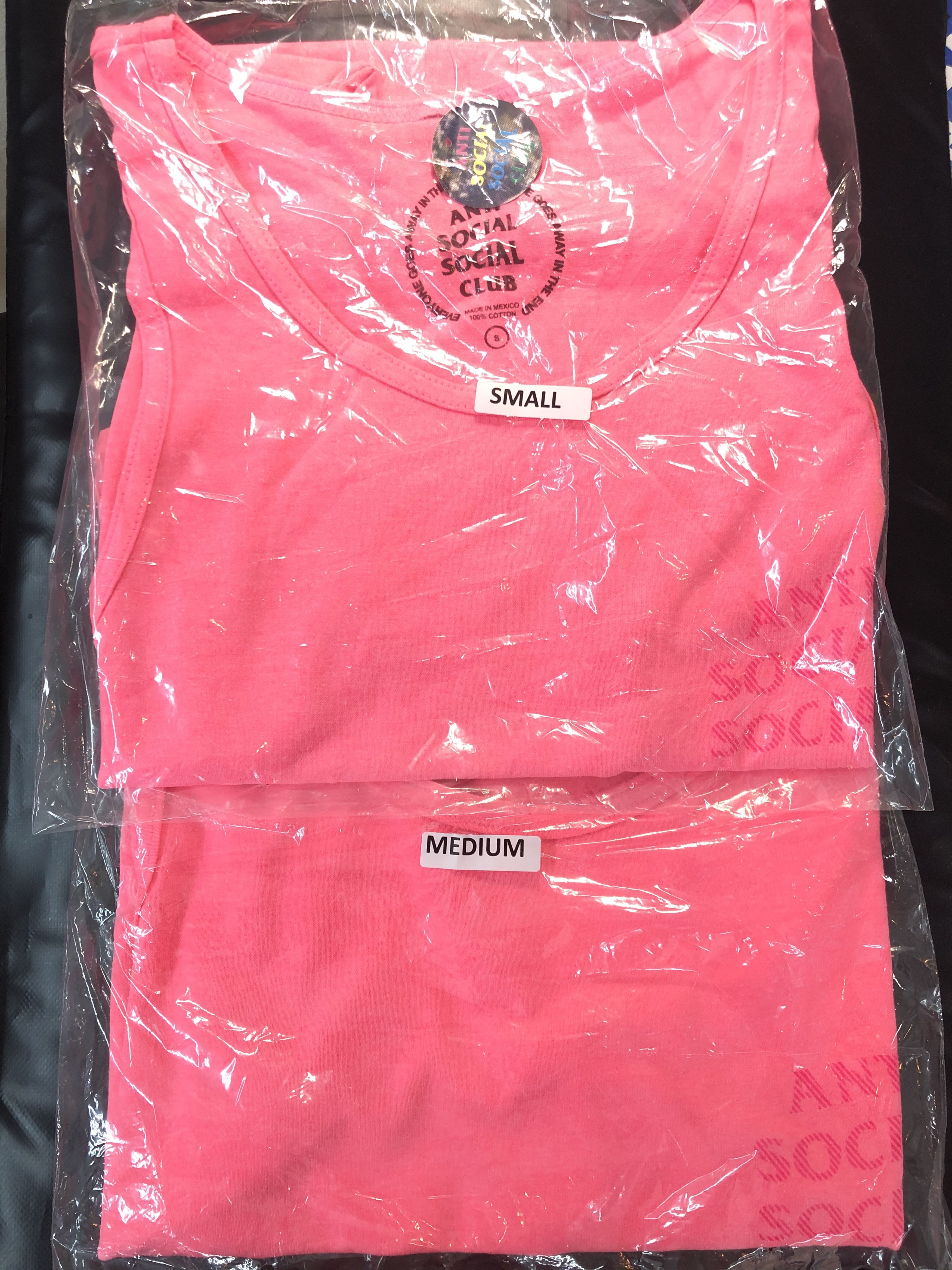 Anti Social Social Club DS ASSC Goodbye Summer Pink Tank Tee bape kith kaws vlone Size US S / EU 44-46 / 1 - 7 Thumbnail