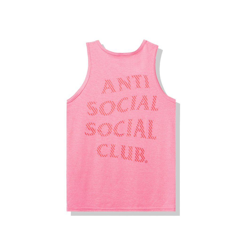 Anti Social Social Club DS ASSC Goodbye Summer Pink Tank Tee bape kith kaws vlone Size US S / EU 44-46 / 1 - 6 Thumbnail