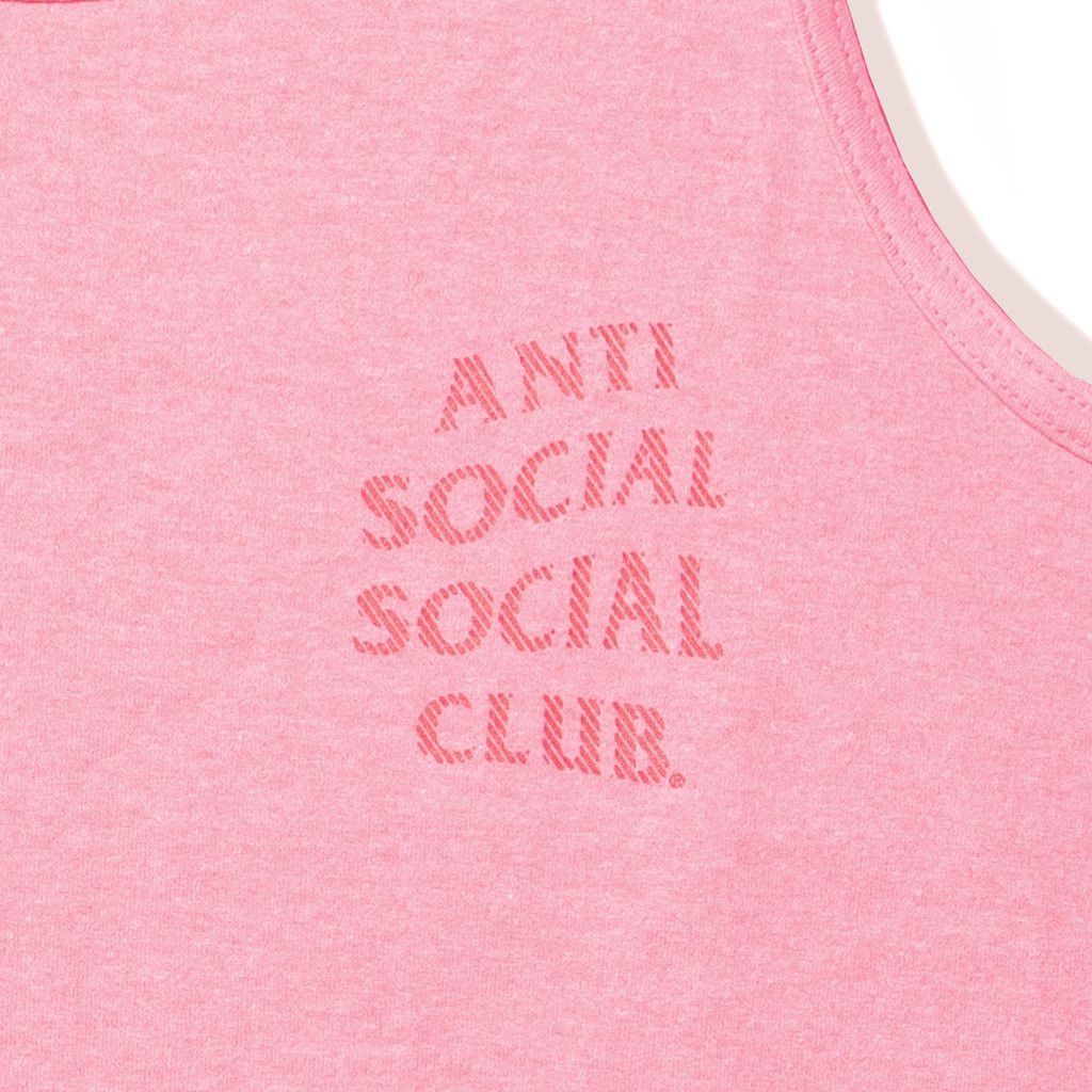 Anti Social Social Club DS ASSC Goodbye Summer Pink Tank Tee bape kith kaws vlone Size US S / EU 44-46 / 1 - 5 Thumbnail