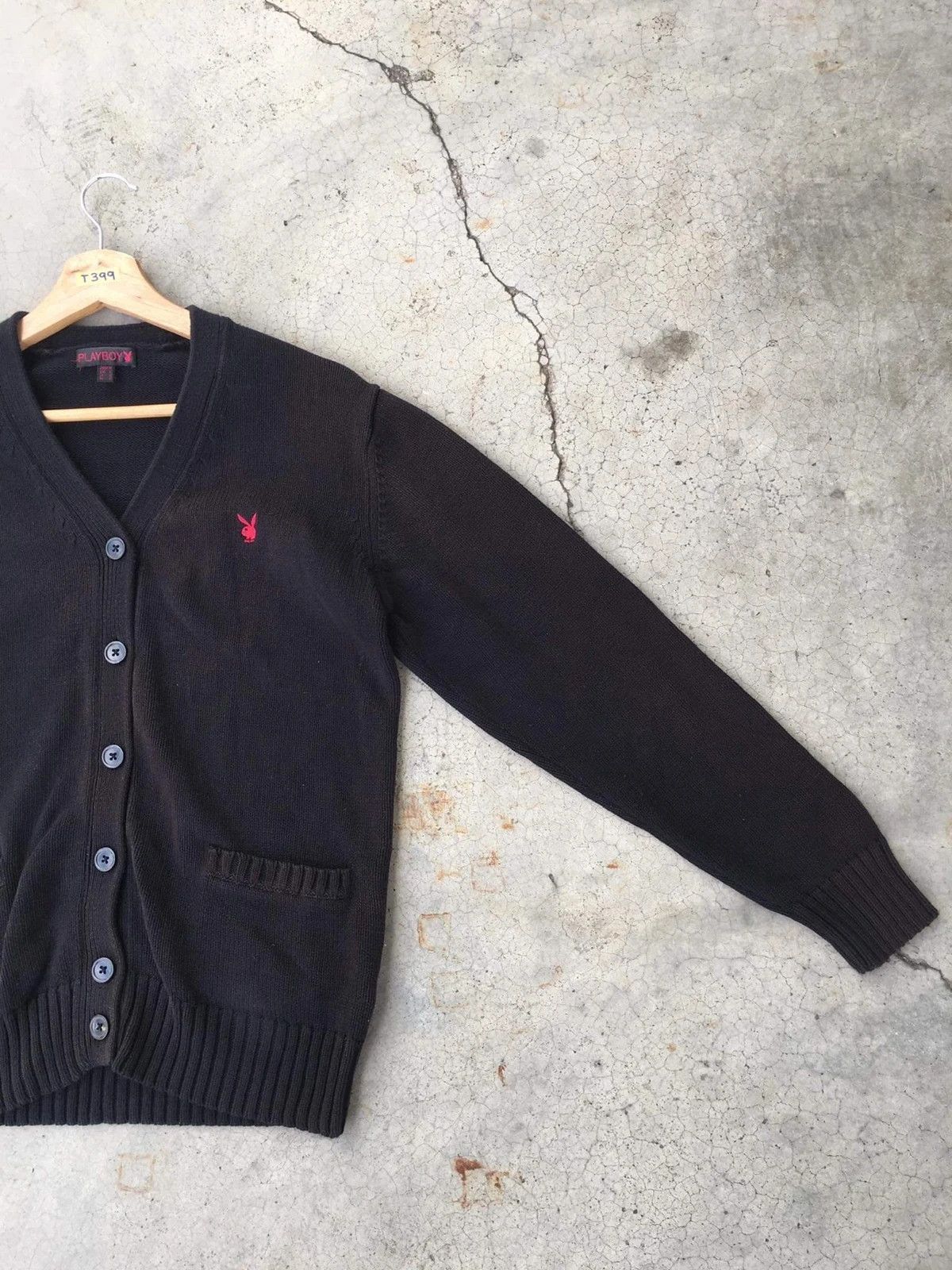 Playboy 📌Playboy Embroidery Logo Pullover Knitt Cardigan Pattern Size US S / EU 44-46 / 1 - 9 Thumbnail