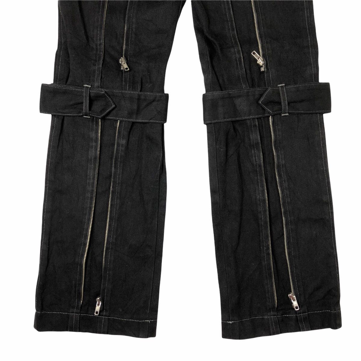 Other 2000s Here There - Denim Bondage Multizip Pants Size US 30 / EU 46 - 7 Thumbnail