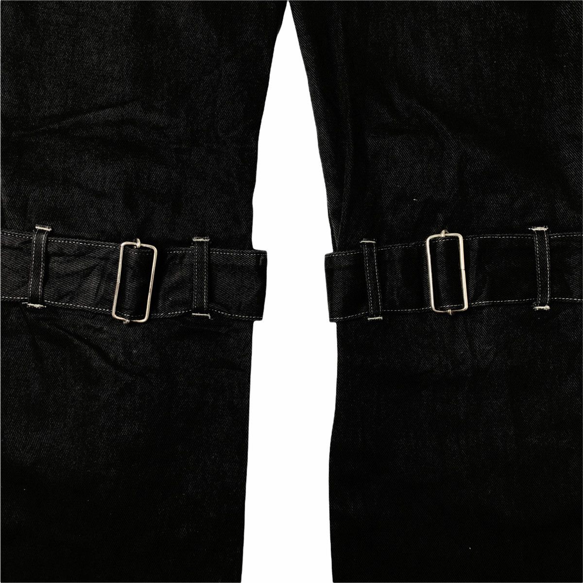 Other 2000s Here There - Denim Bondage Multizip Pants Size US 30 / EU 46 - 5 Thumbnail