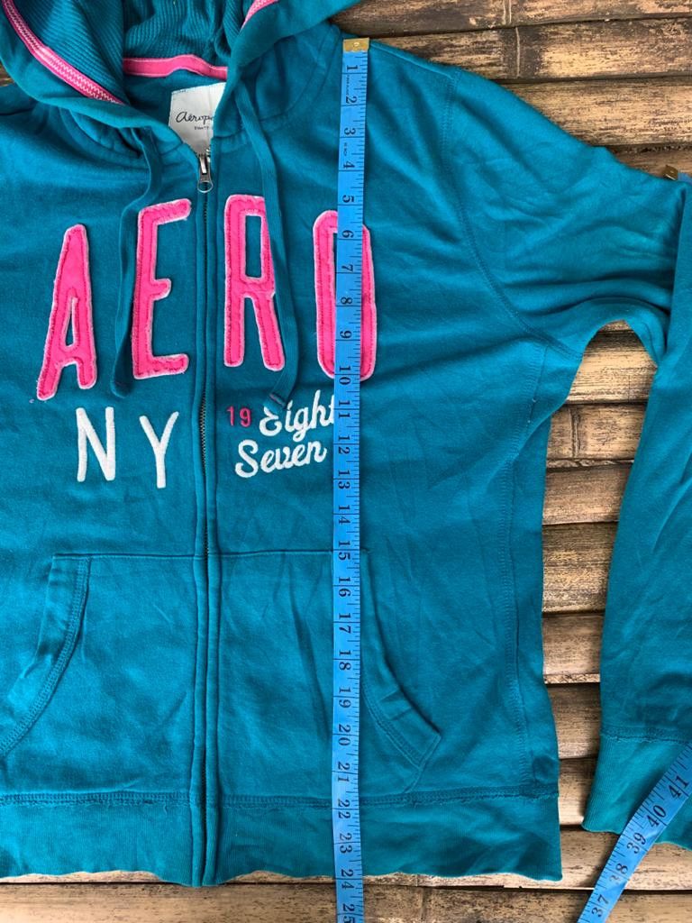 Aeropostale Aeropostale Eighty-seven Zipper Hoodie Size XL / US 12-14 / IT 48-50 - 12 Thumbnail