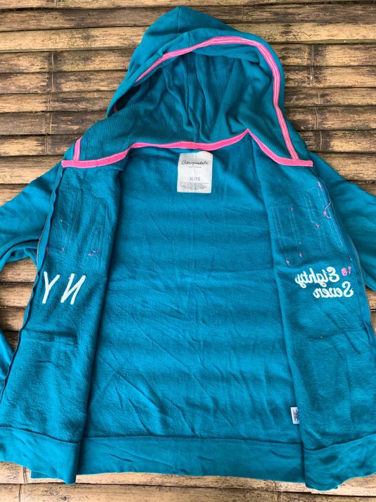 Aeropostale Aeropostale Eighty-seven Zipper Hoodie Size XL / US 12-14 / IT 48-50 - 5 Thumbnail