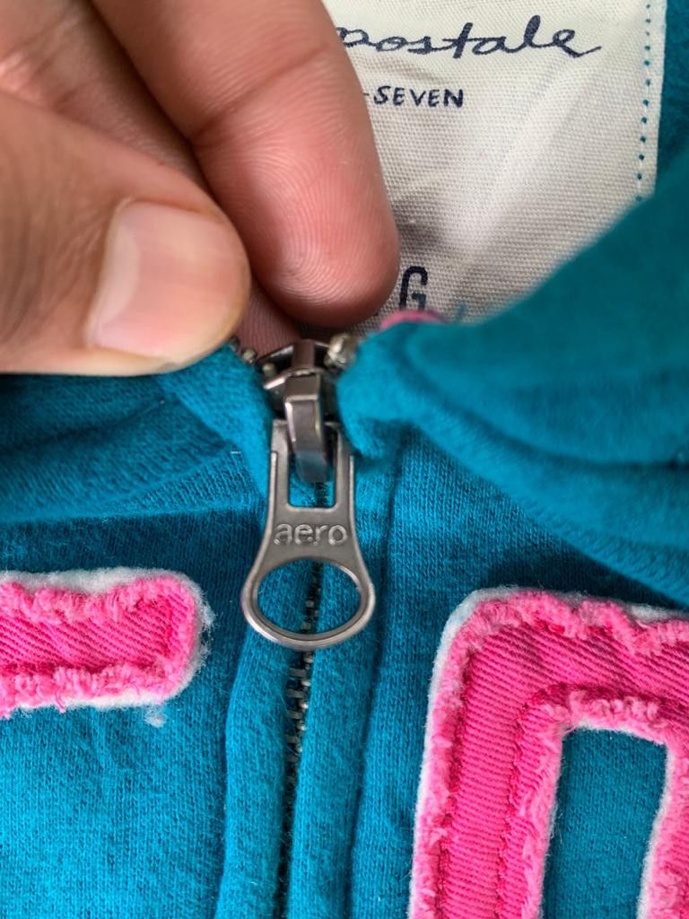 Aeropostale Aeropostale Eighty-seven Zipper Hoodie Size XL / US 12-14 / IT 48-50 - 6 Thumbnail