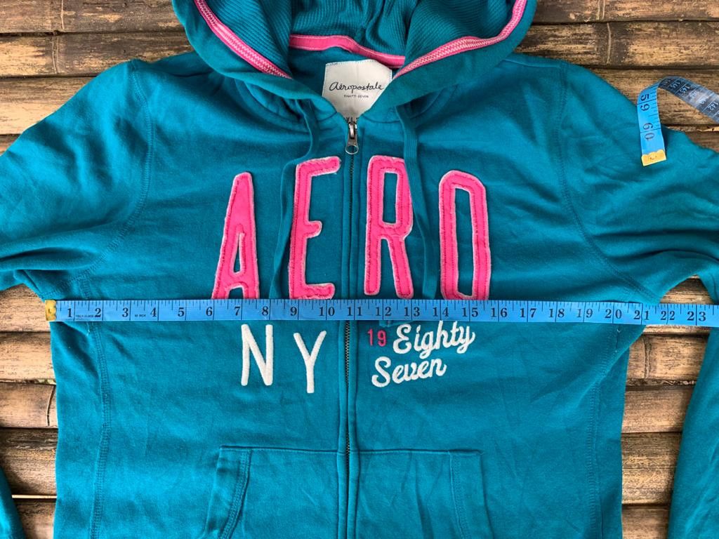 Aeropostale Aeropostale Eighty-seven Zipper Hoodie Size XL / US 12-14 / IT 48-50 - 11 Thumbnail