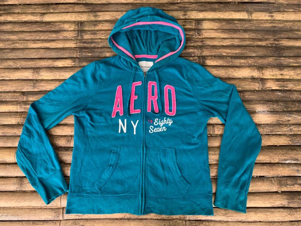 Aeropostale Aeropostale Eighty-seven Zipper Hoodie Size XL / US 12-14 / IT 48-50 - 3 Thumbnail
