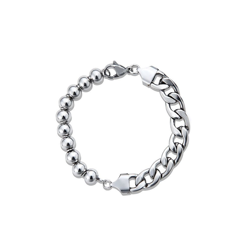 Jewelry × Vintage Stylish Ball Chain Splicing Gothic Bracelet Size ONE SIZE - 2 Thumbnail