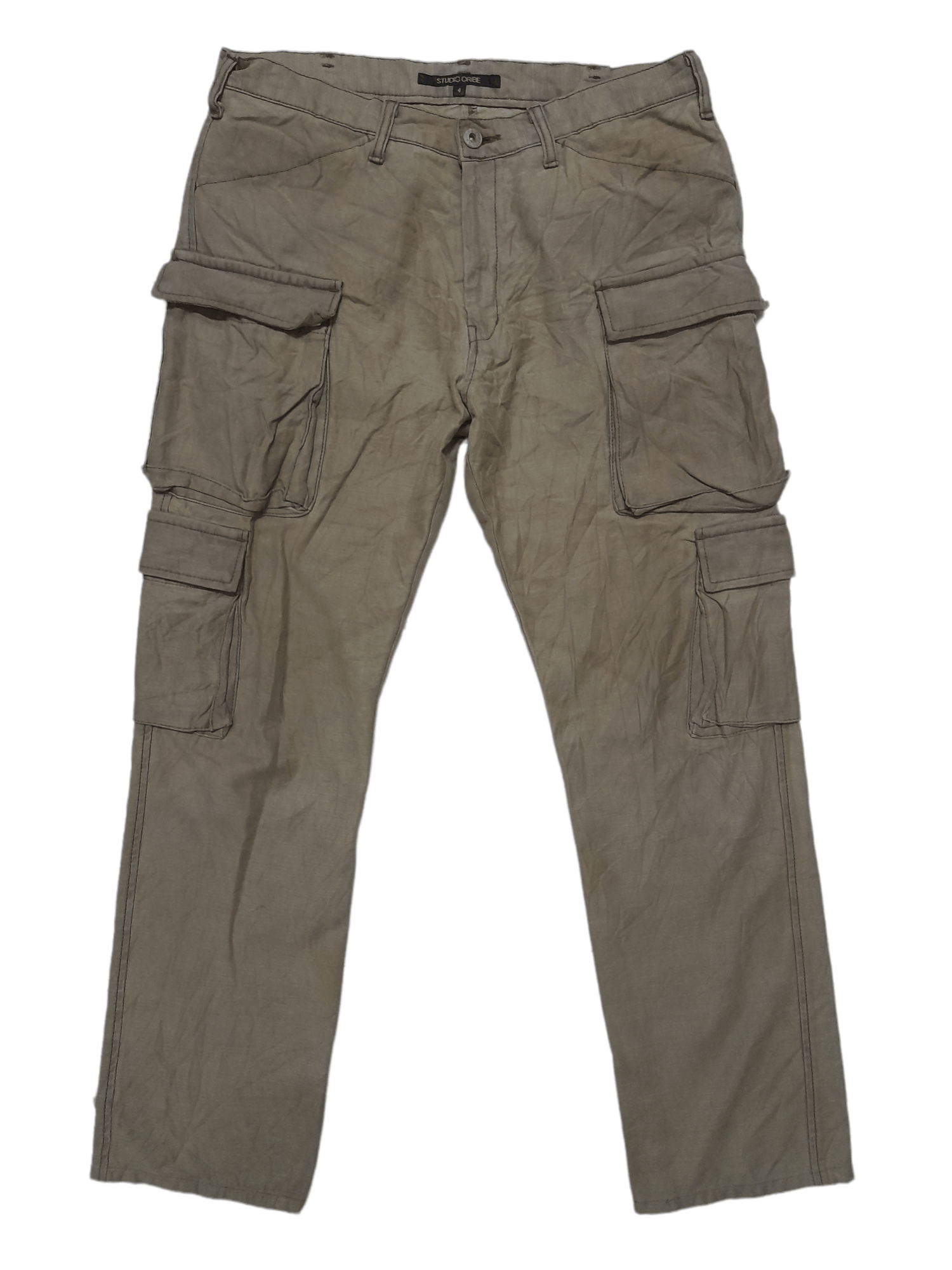 Designer × Japanese Brand Studio Oribe Multipocketed Trousers Kanye West (E3) Size US 31 - 1 Thumbnail