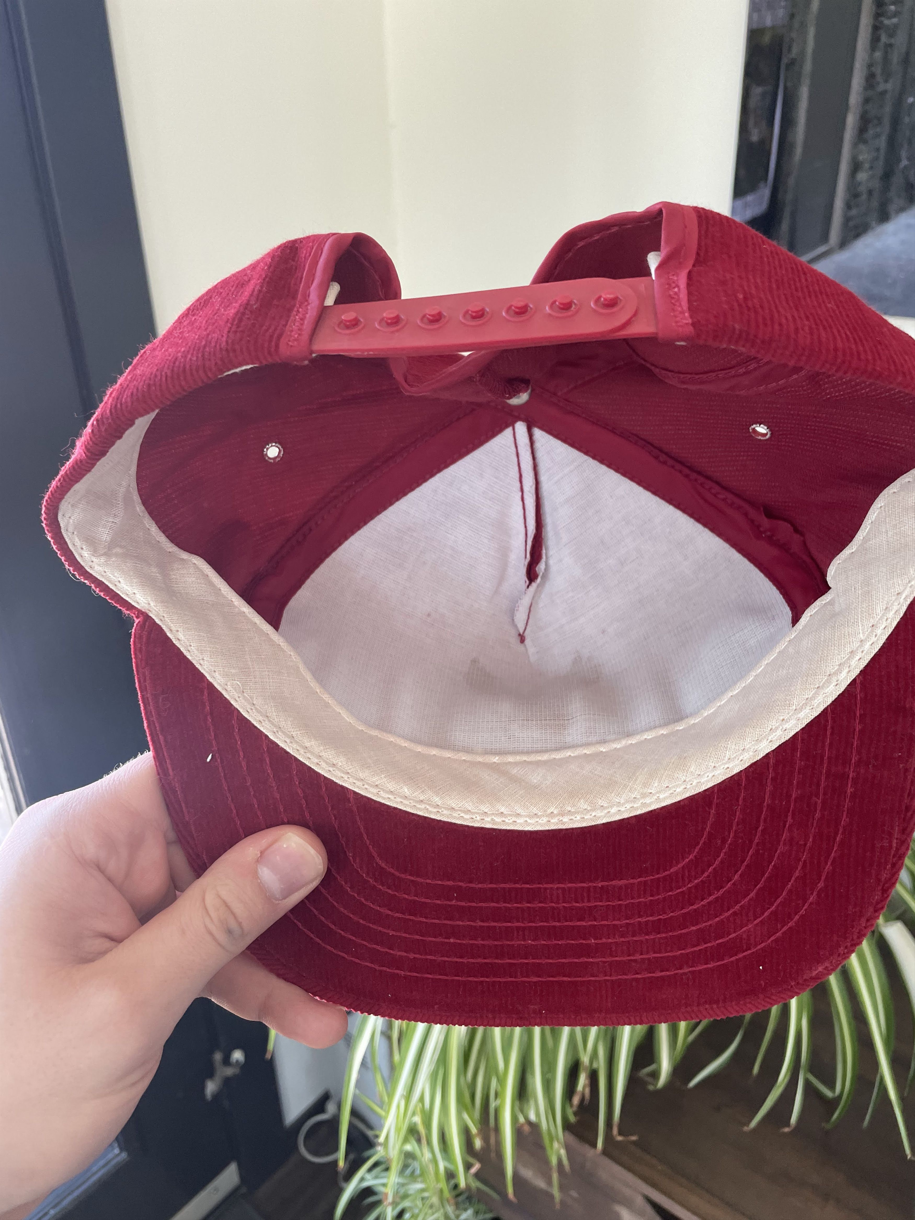 Other 1980's Winston Cigarettes Corduroy Promo Trucker Hat Size ONE SIZE - 3 Thumbnail