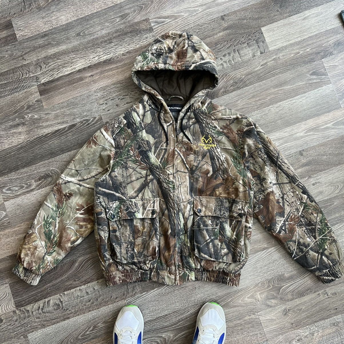 Vintage Realtree camo outdoor jacket Size US L / EU 52-54 / 3 - 1 Thumbnail