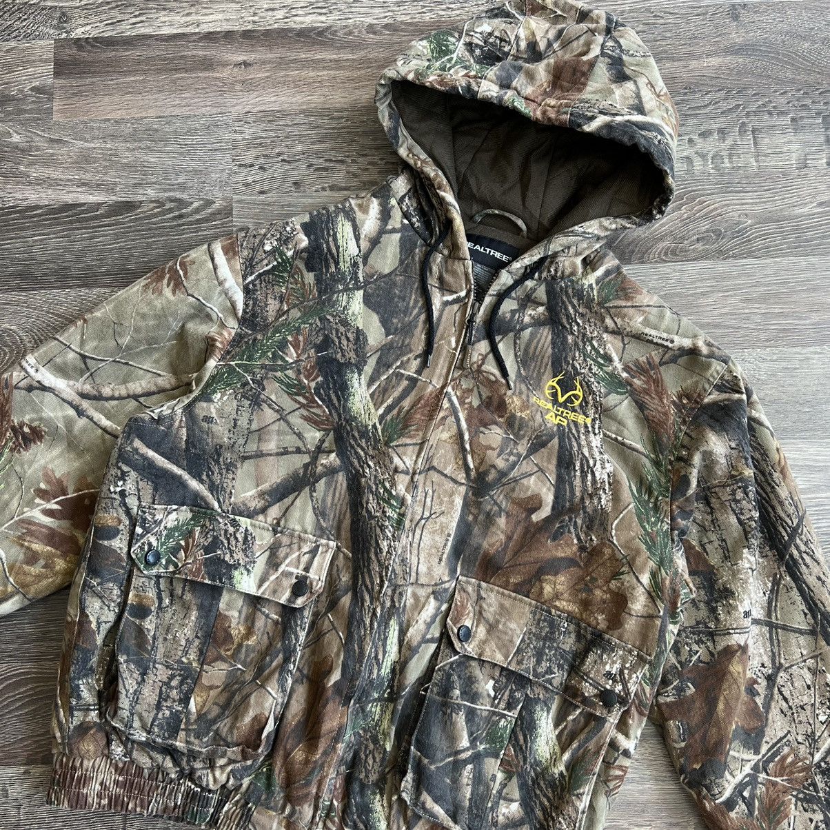 Vintage Realtree camo outdoor jacket Size US L / EU 52-54 / 3 - 3 Thumbnail