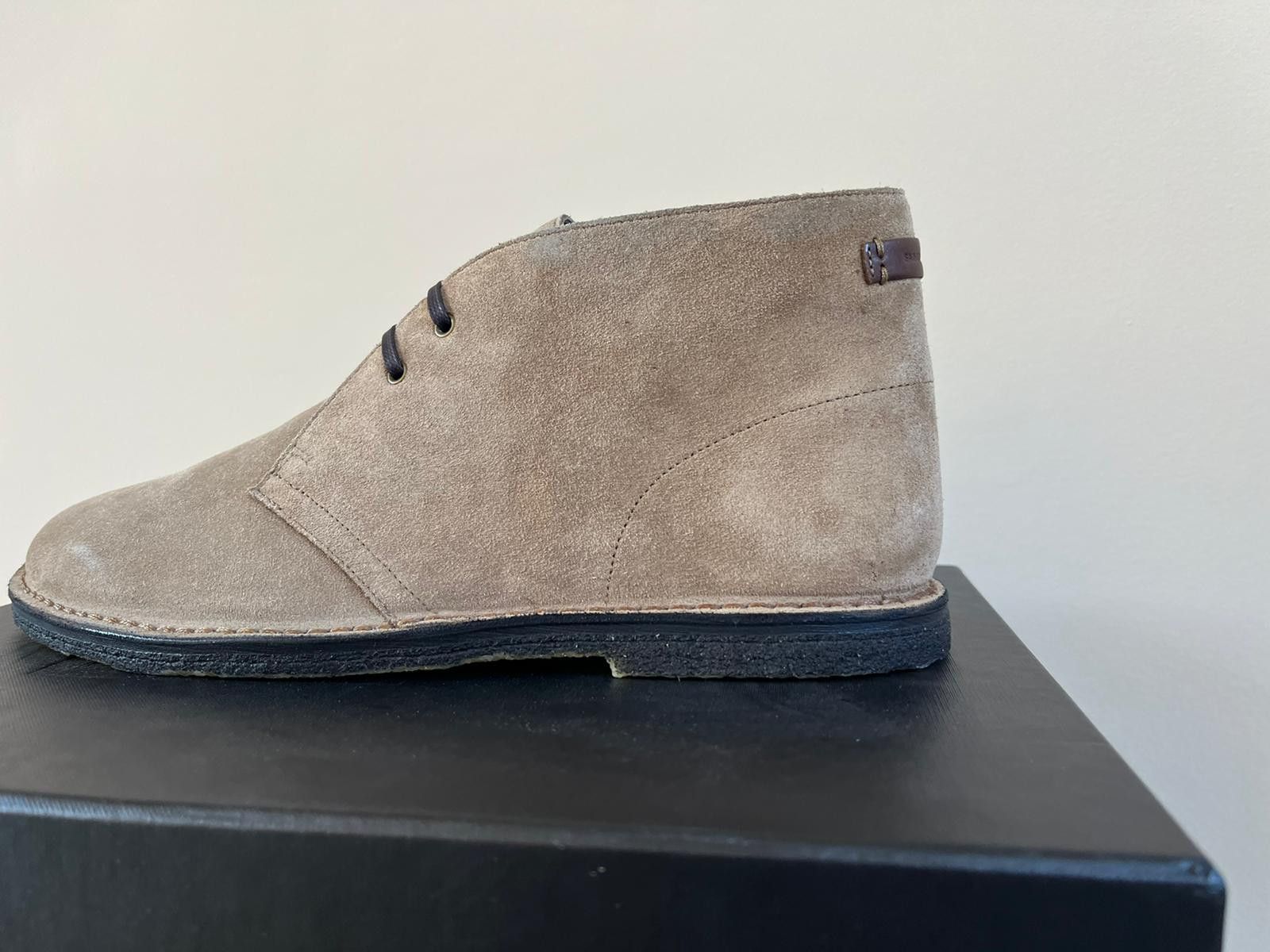 Saint Laurent Paris Mid Top Shoe in Brown Color Size US 12 / EU 45 - 6 Thumbnail