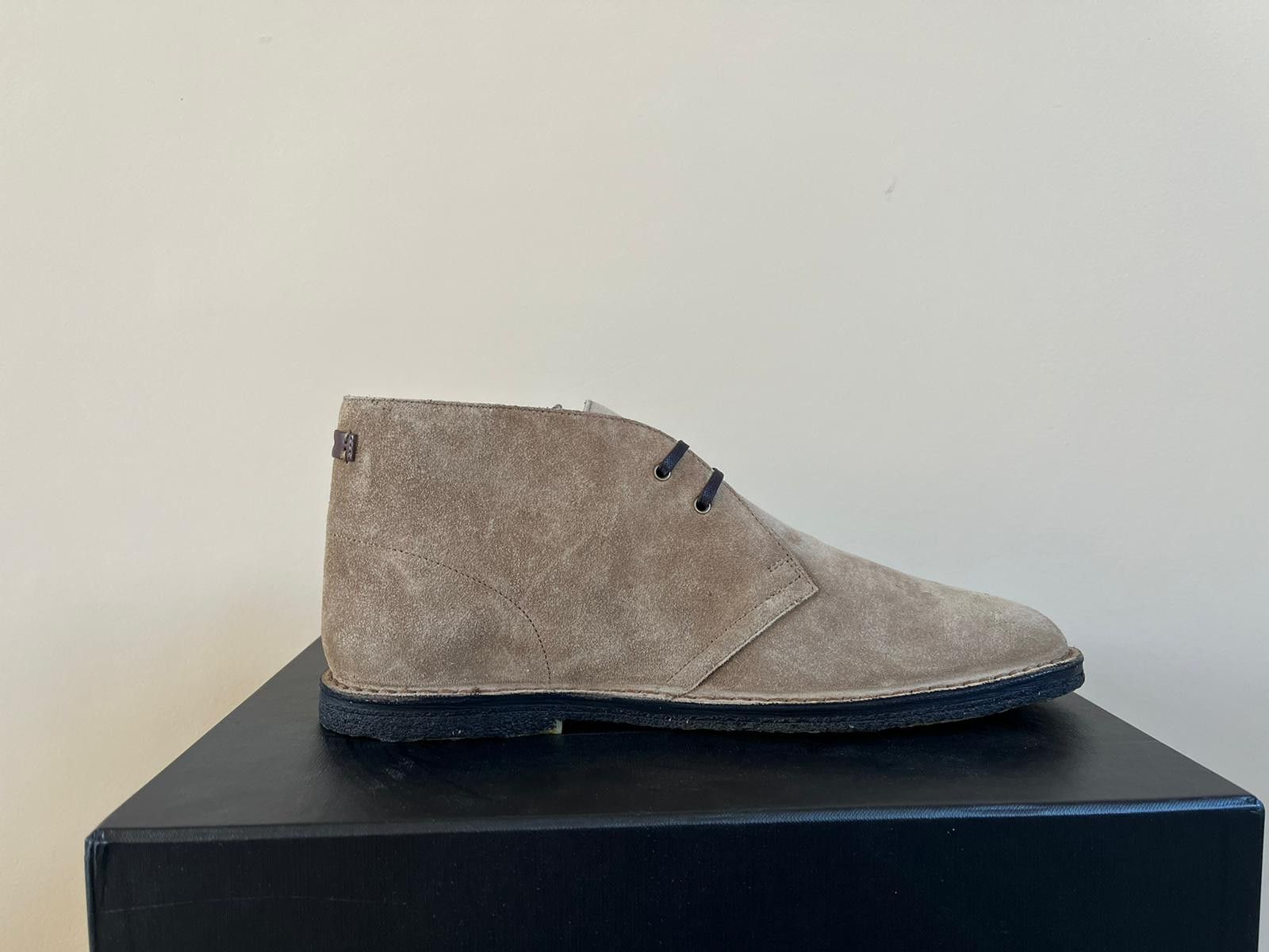 Saint Laurent Paris Mid Top Shoe in Brown Color Size US 12 / EU 45 - 12 Thumbnail