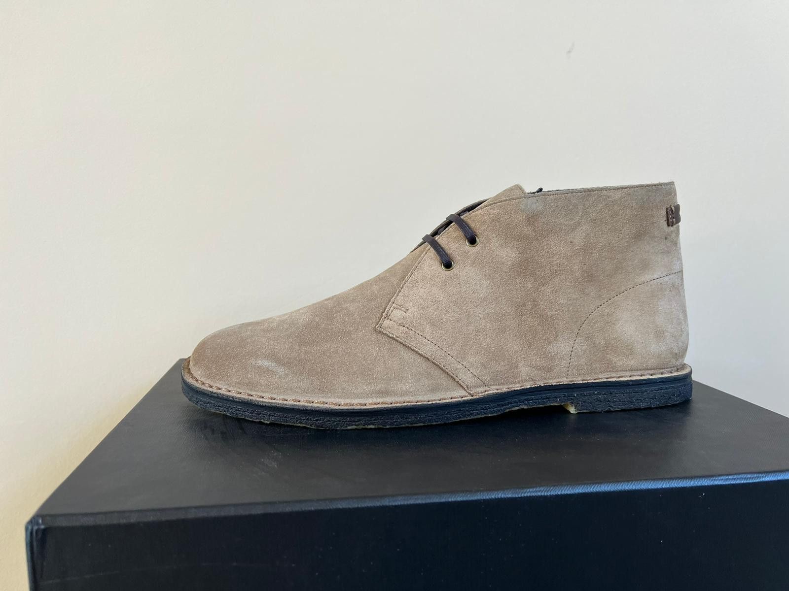 Saint Laurent Paris Mid Top Shoe in Brown Color Size US 12 / EU 45 - 3 Thumbnail