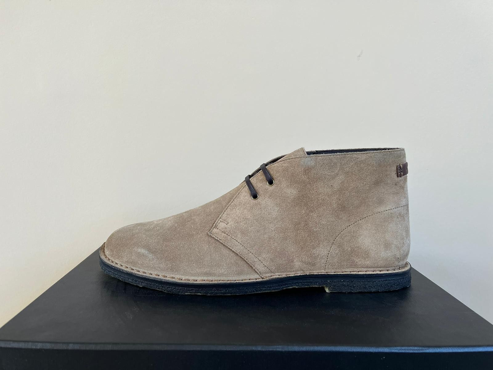 Saint Laurent Paris Mid Top Shoe in Brown Color Size US 12 / EU 45 - 2 Thumbnail