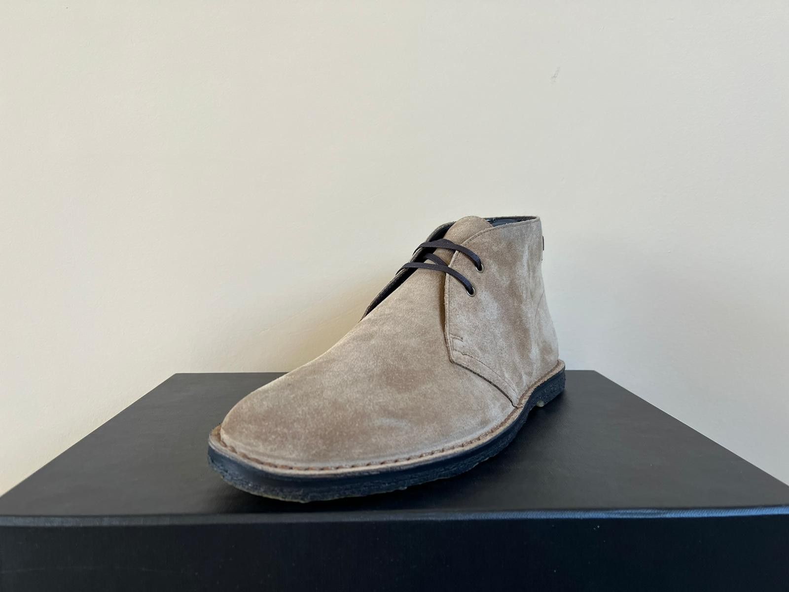 Saint Laurent Paris Mid Top Shoe in Brown Color Size US 12 / EU 45 - 4 Thumbnail