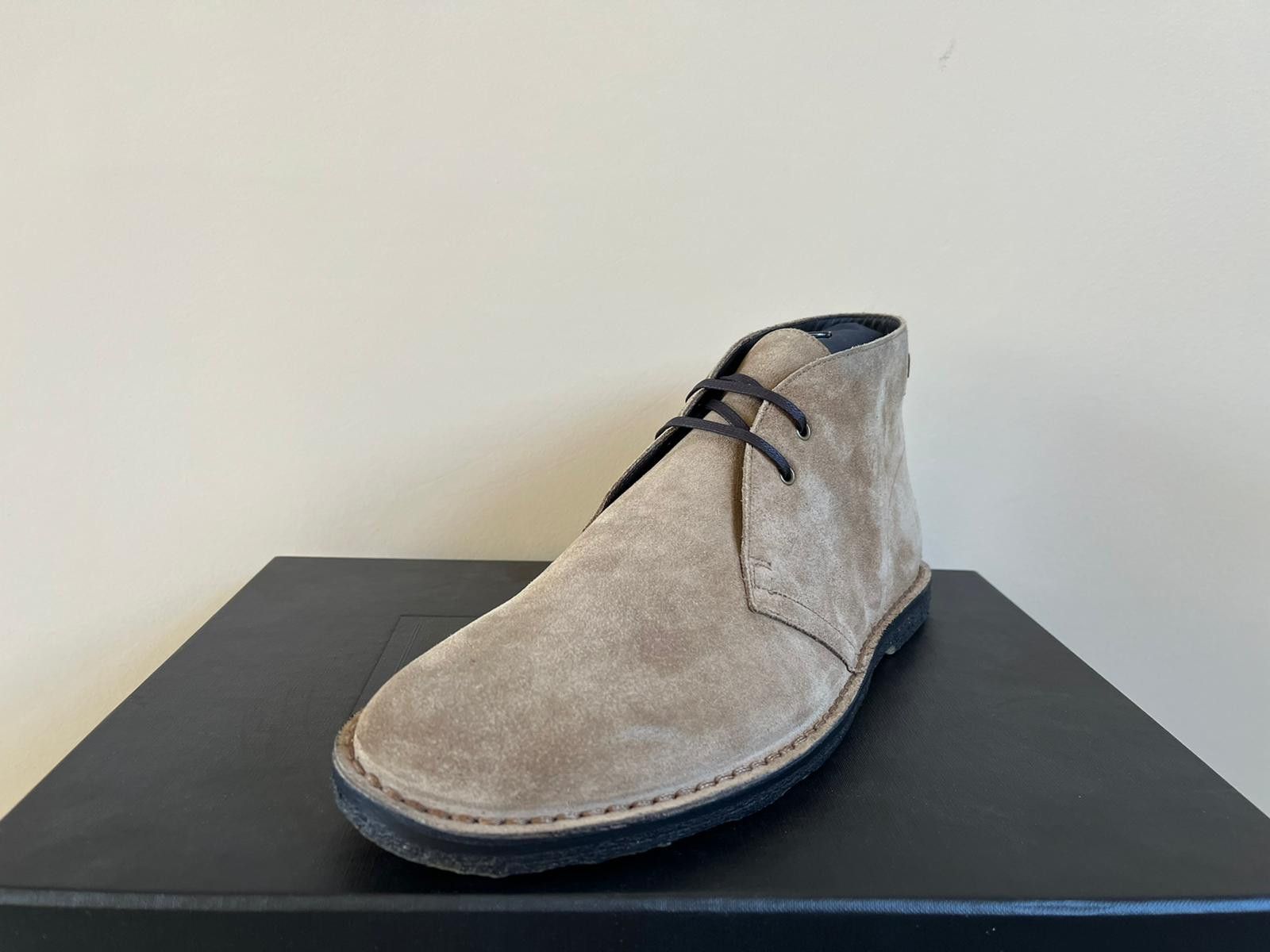 Saint Laurent Paris Mid Top Shoe in Brown Color Size US 12 / EU 45 - 5 Thumbnail