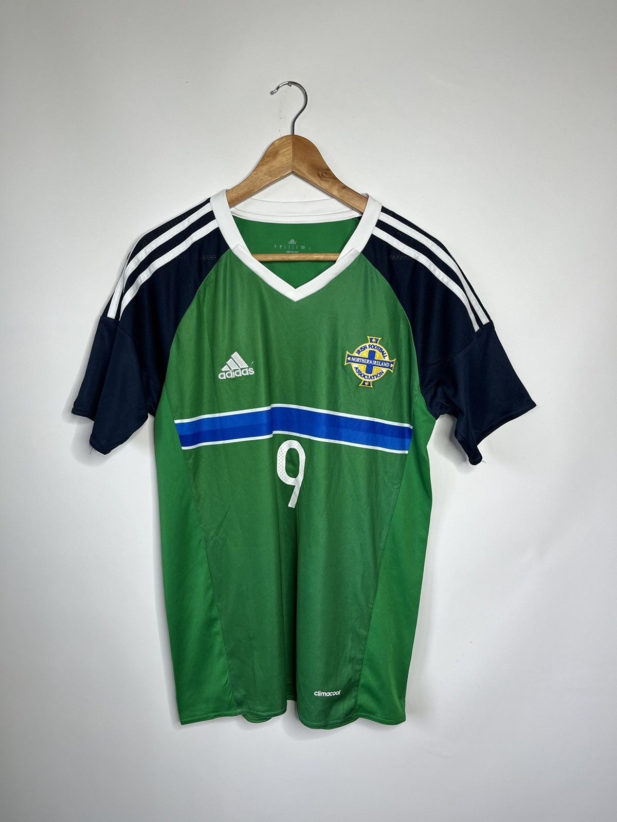Adidas × Jersey Ireland national team #9 Will Grigg Jersey