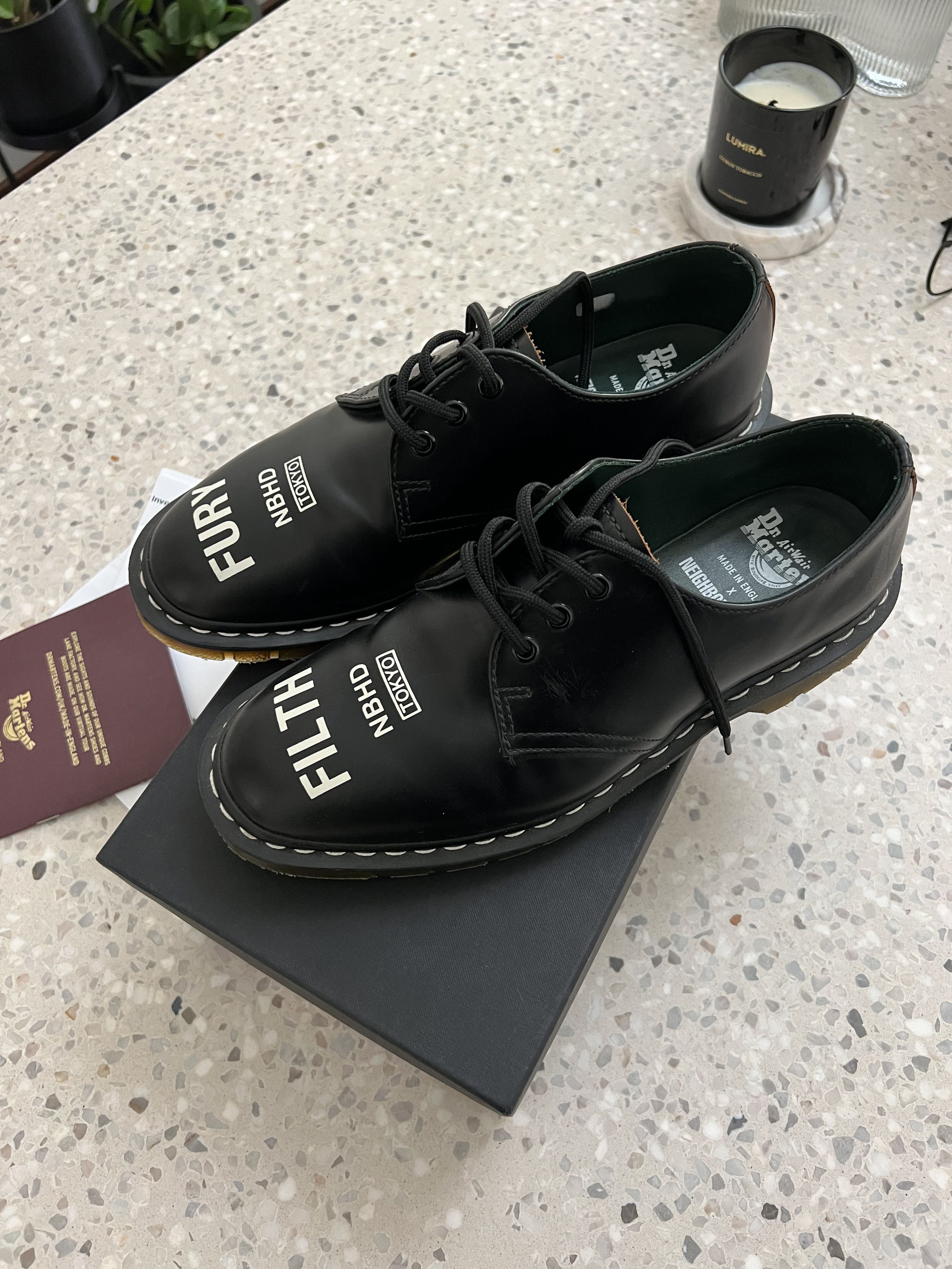 Dr. Martens DR. MARTENS X NEIGHBORHOOD 1461 SHOE BLACK