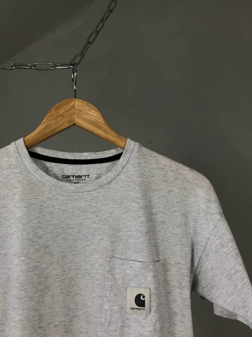Carhartt Carhartt WIP streetwear gray patch tee Size US XS / EU 42 / 0 - 8 Thumbnail
