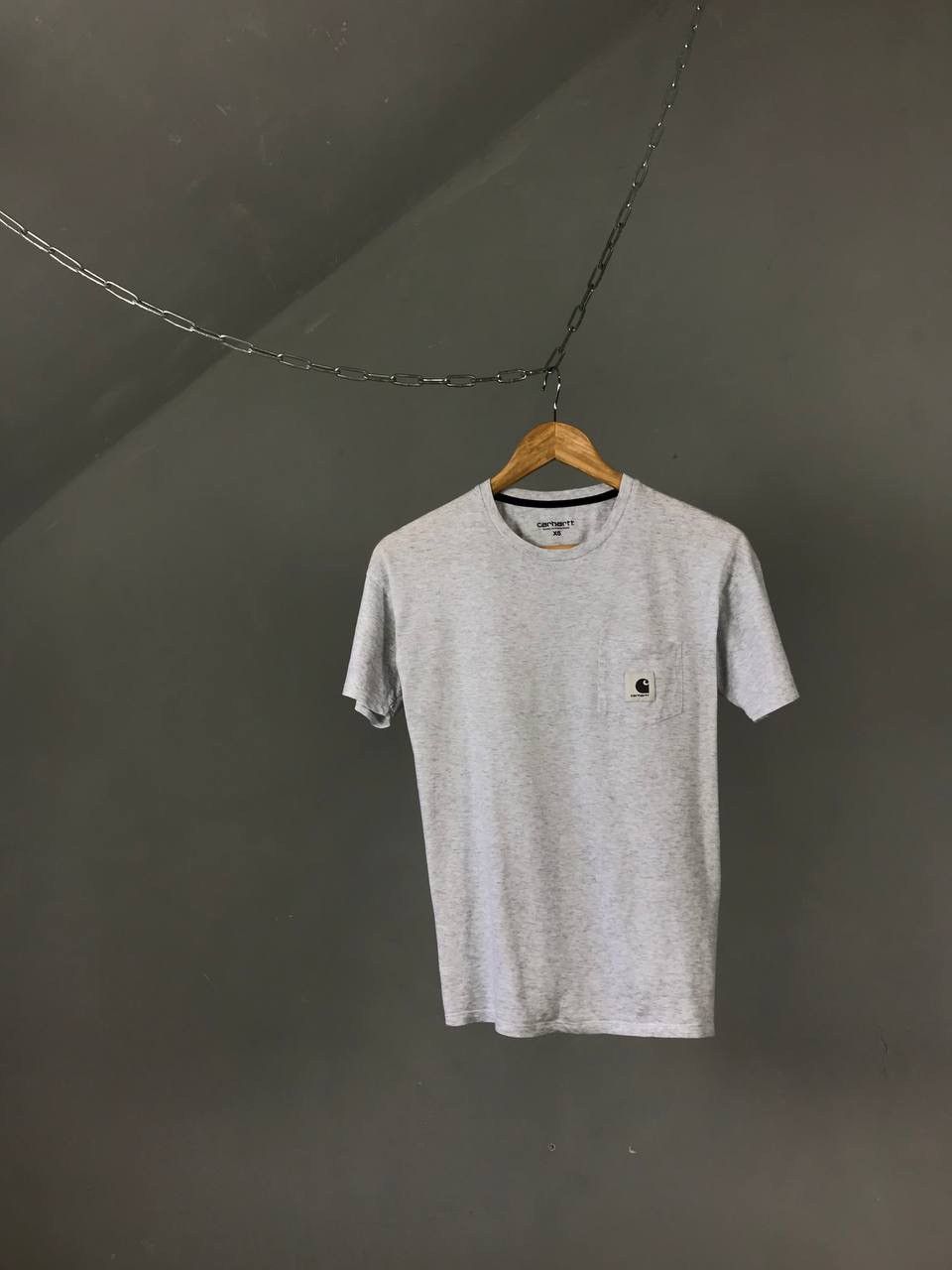 Carhartt Carhartt WIP streetwear gray patch tee Size US XS / EU 42 / 0 - 1 Thumbnail