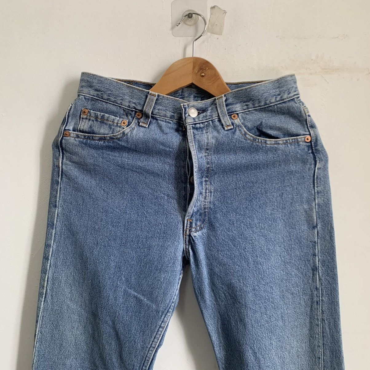 Levi's Levis Lot 501 Made in Usa Denim Jeans Size US 29 - 3 Thumbnail