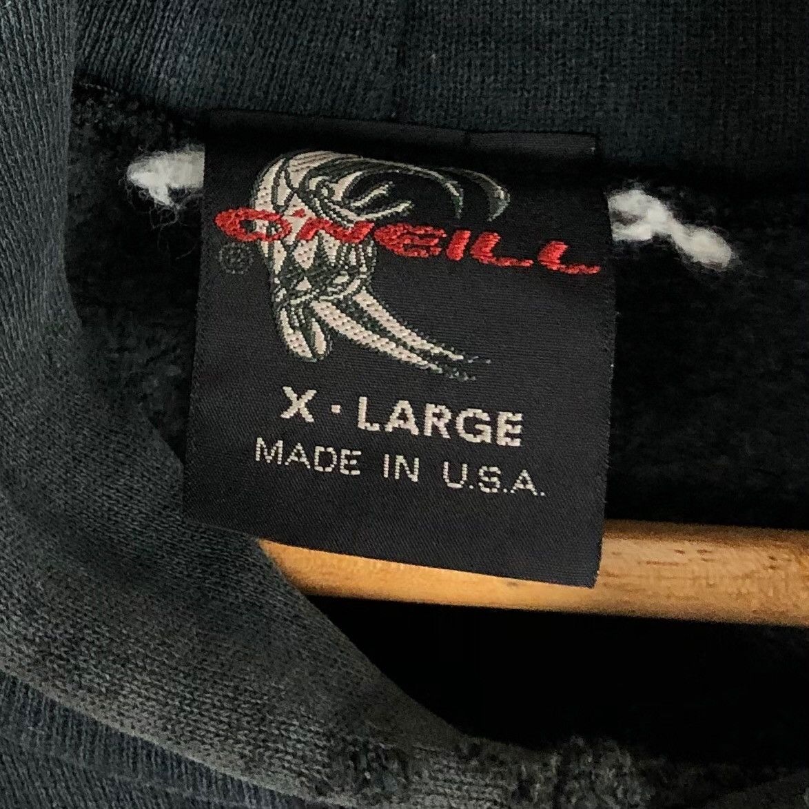 O'Neill Vintage 90s O’neill Hoodie Sweater Made In USA Size US XL / EU 56 / 4 - 10 Thumbnail