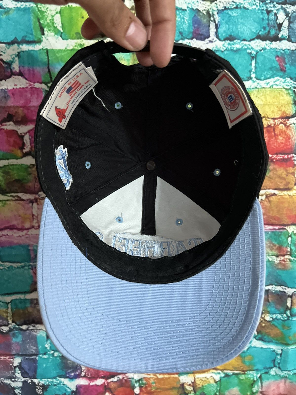 Vintage Vintage 90's University Of North Carolina Tar Heels Snapback Size ONE SIZE - 4 Thumbnail