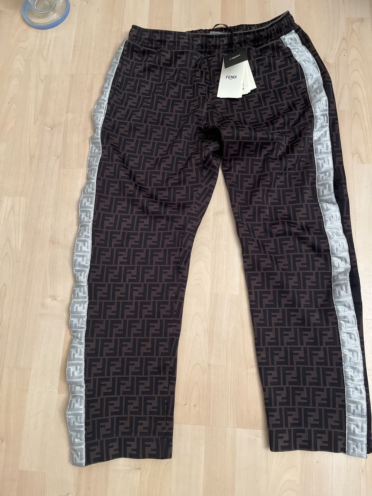 Fendi FENDI Monogram Sweat Pants Size US 34 / EU 50 - 1 Thumbnail